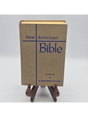 New American Bible Illustrated St Joseph Medium Size Edition 1991 ISBN...